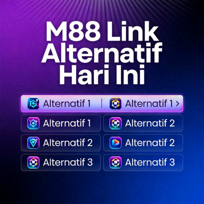 Lobi permainan slot online dengan berbagai tema dan jackpot di M88